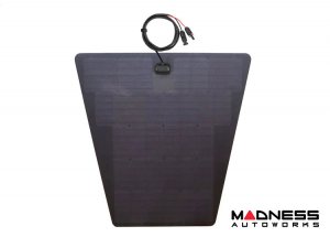 Nissan Frontier Flexible Solar Panel Kit - Complete Kit w/ Waterproof Controller + Hood Decal - 2022+ - 85W